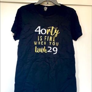 40th bday shirt